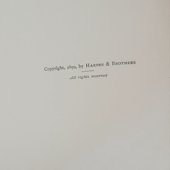 VTG 1899 HC Their Silver Wedding Journey - Volume 1 by William Dean Howells - Picture 8 of 12